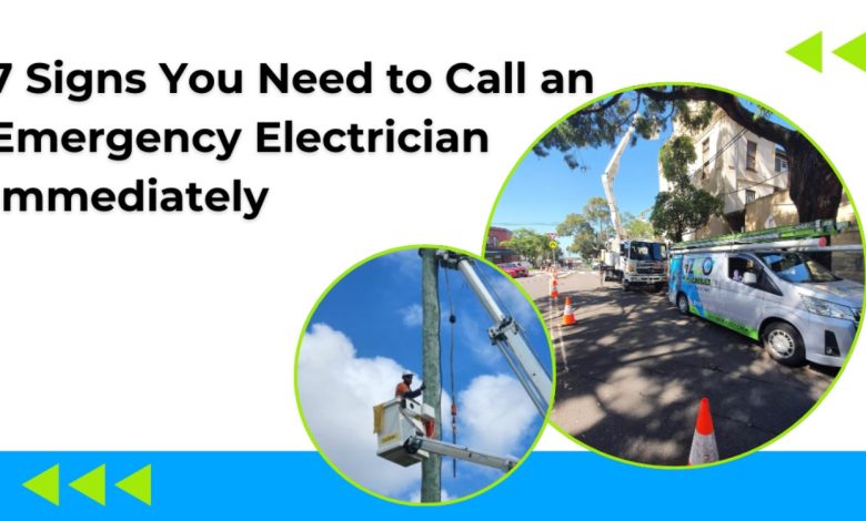 7 Signs You Need to Call an Emergency Electrician Immediately